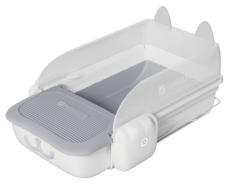 大貓全敞式智能貓砂盆